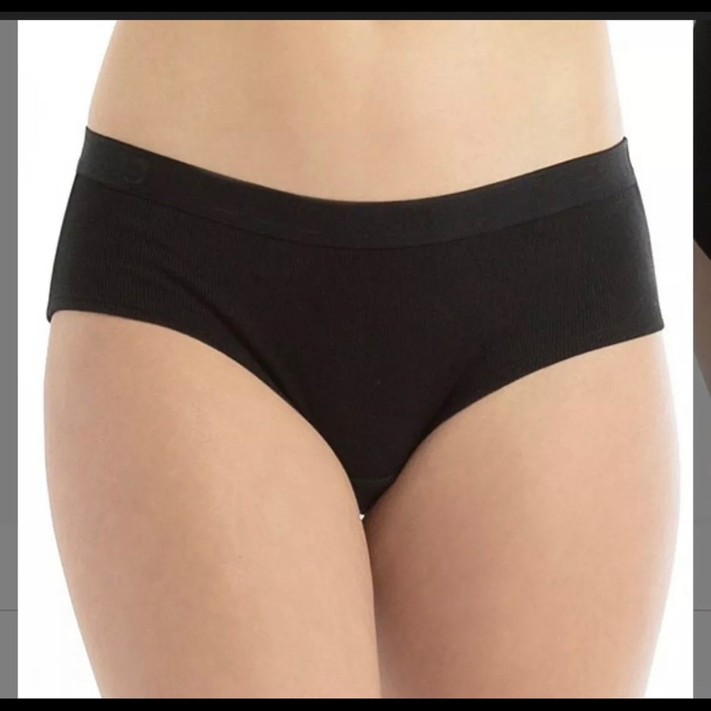 JOE'S JEANS COTTON BLACK HIPSTER BRIEF XL